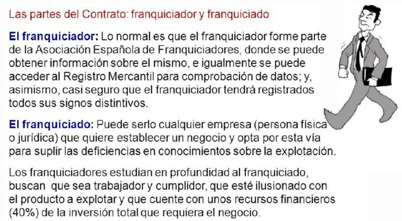 09 FRANQUICIADOR Y FRANQUICIADO